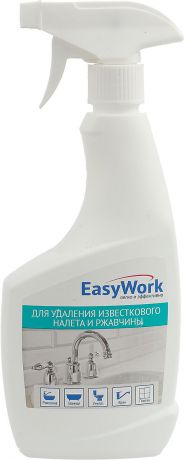 Специальное чистящее средство EasyWork для удаления известкового налета и ржавчины, 305402, 500 мл