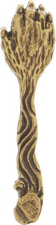 Денежный сувенир Miland Ложка-загребушка Медвежья лапа, Т-6936, золотой