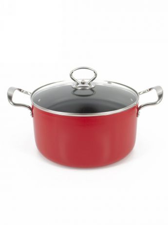 Набор посуды кастрюля и сковорода красный GB-JT005 USLANBFAY