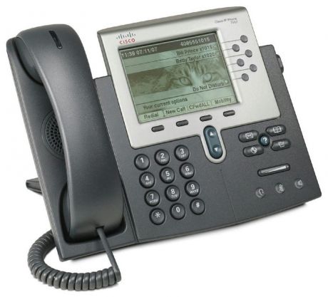 Телефон Cisco CP-7962G, черно-серый