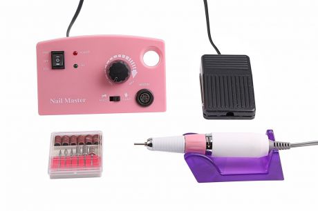 Аппарат для маникюра и педикюра Nail Dril SZ-602P, розовый
