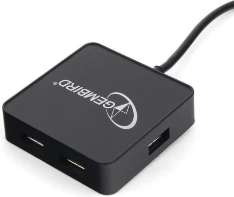 USB-концентратор Gembird UHB-242, черный
