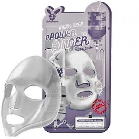 Маска косметическая Elizavecca Power Ringer Mask Milk Deep тканевая с молоком, 23гр, 23гр