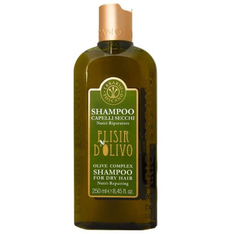 Шампунь для волос Erbario Toscano Оливковый эликсир (для сухих волос) 250 мл