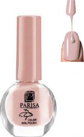 Parisa Лак для ногтей, тон №84 френч пастельно-розовый, 7 мл