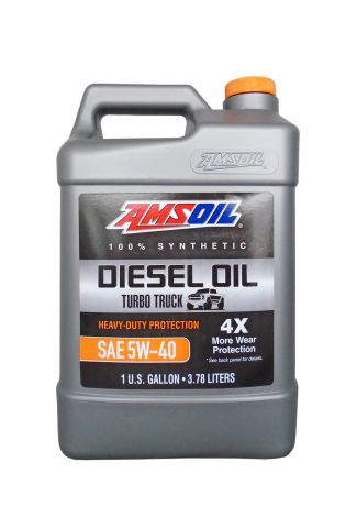 Моторное масло AMSOIL Heavy-Duty Synthetic Diesel Oil SAE 5W-40 (3.78л)