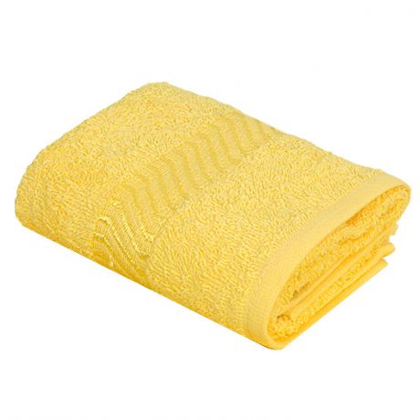 Полотенце для лица, рук или ног WELLNESS ЛАКИ, желтый