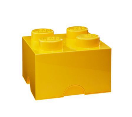 4003 ящик желтый для хранения игрушек 4 LEGO