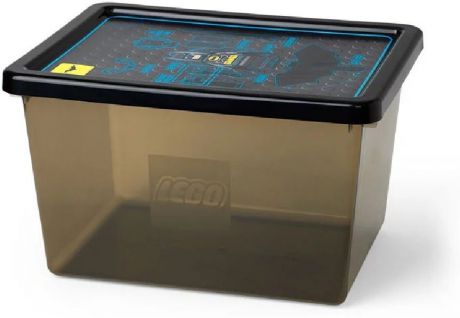 Ящик для игрушек LEGO Storage Box Large Batman, 40941735, черный
