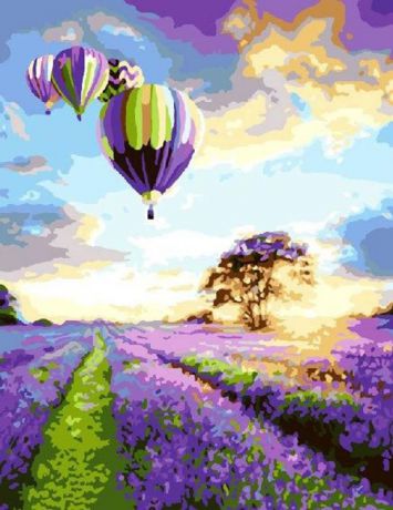 Картина по номерам Paintboy Original "Воздушные шары" 40х50см