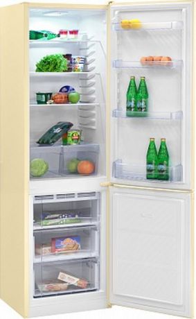 Холодильник Nordfrost NRB 120 732, двухкамерный, бежевый