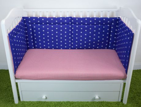 Бортики для детской кроватки Magic City Синее созвездие 30x60
