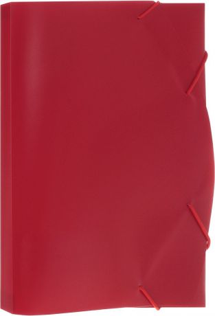 Albion Папка на резинке Basic цвет красный