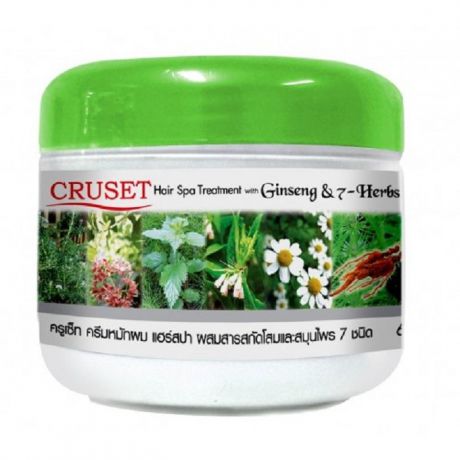 Маска для волос Cruset Hair Spa Treatment with Ginseng & 7-Herbs Extracts,500 мл