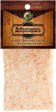 Гималайская красная соль "Добропаровъ", с маслом сосны, 100 г