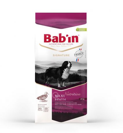 Сухой корм Babin Signature Maxi Adulte для взрослых собак крупных и гигантских пород, 15 кг