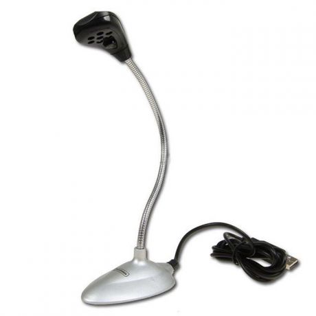 Лампа подсветки Mobiledata USB лампа 7-ми диодная для подсветки клавиатуры, серебристый