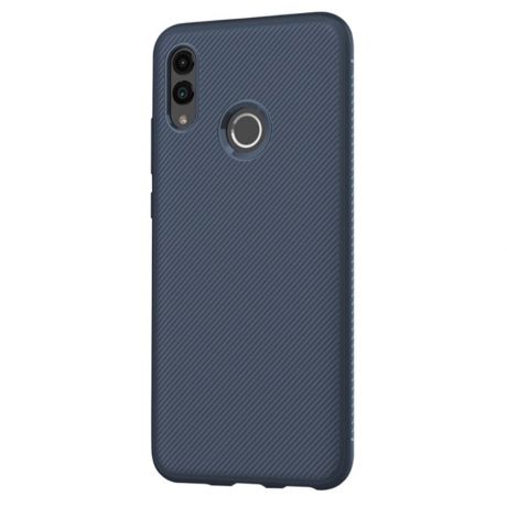 Чехол для сотового телефона LENUO Honor 10 Lite / P Smart (2019) Накладка силиконовая с нескользящим покрытием, синий