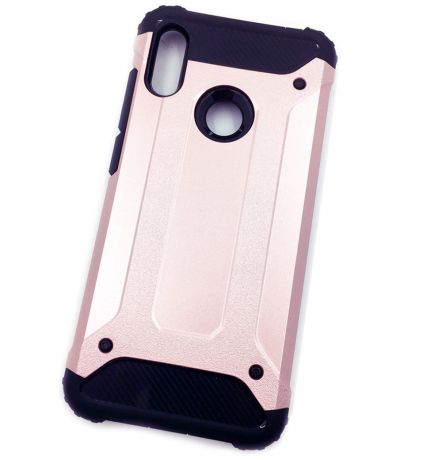 Чехол для сотового телефона Мобильная мода Honor 8A Накладка противоударная с усиленными углами, розовый