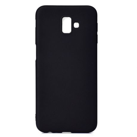 Чехол для сотового телефона Мобильная мода Samsung J6 Plus Накладка силиконовая с нескользящим покрытием, черный