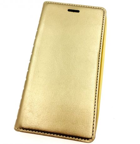 Чехол для сотового телефона Мобильная мода Xiaomi Mi5S Чехол-книжка силиконовая с отделом для карт QUINS, золотой
