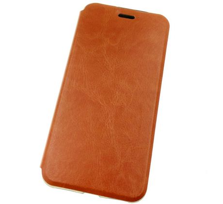Чехол для сотового телефона Мобильная мода Xiaomi Redmi 5 Plus Чехол-книжка пластиковая с подставкой, коричневый