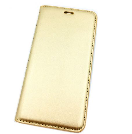 Чехол для сотового телефона Мобильная мода Lenovo K6 Чехол-книжка силиконовая с отделом ля карт QUINS, золотой
