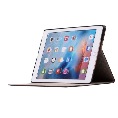 Для Ipad 9,7 дюймов / Ipad Air Tablet Case Grid Pattern Flip Cover Skin Protector С функцией стойки (коричневый)