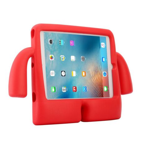 Чехол для планшета Мобильная мода iPad 9.7 Противоударный резиновый детский чехол для iPad 9, красный