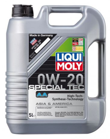 Моторное масло LIQUI MOLY Special Tec AA 0W-20 5 л