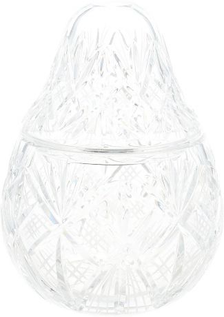 Конфетница Bohemia Crystal, 33520, с крышкой, на ножках, высота 26 см