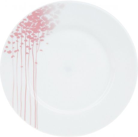 Набор тарелок Polystar Collection Розовая дымка, 0220227, диаметр 25 см, 6 шт