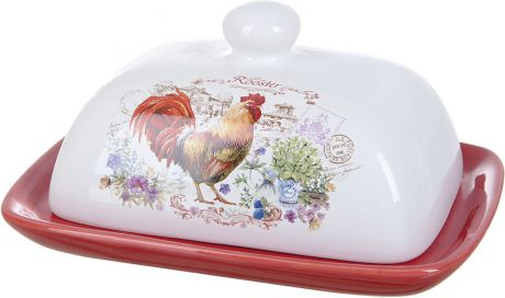 Масленка Polystar Collection Rooster, l2430898, 17,5 х 13,5 х 8,5 см