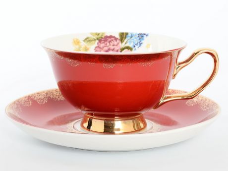 Сервиз чайный Royal Classics 38617, красный