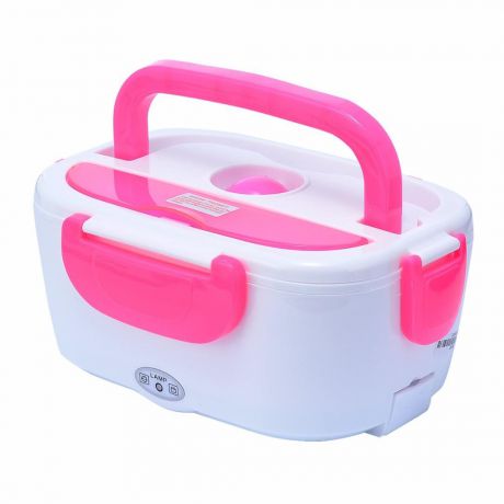 Контейнер пищевой TipTop Электрический ланч-бокс, розовый