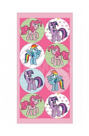 Полотенце детское My Little Pony 1089, темно-розовый