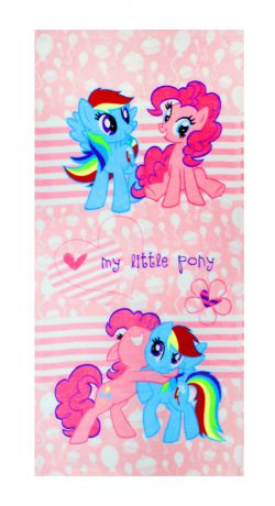 Полотенце детское My Little Pony 1090, розовый, голубой