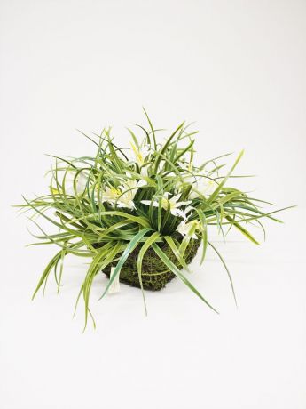Искусственные цветы Coneko K7021, зеленый, белый