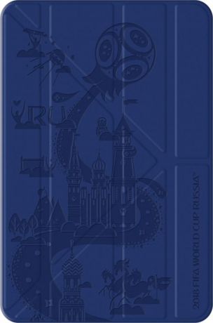 Чехол-книжка Deppa FIFA Generic Compositions для Apple iPad mini 3/2, синий