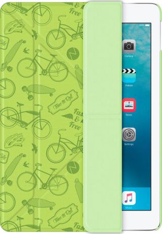 Чехол для планшета Deppa Wallet Onzo для Apple iPad Pro 9.7, зеленый