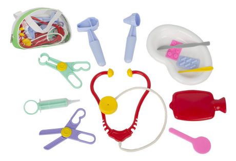 Сюжетно-ролевые игрушки СОВТЕХСТРОМ Доктор в сумочке (13 предметов)