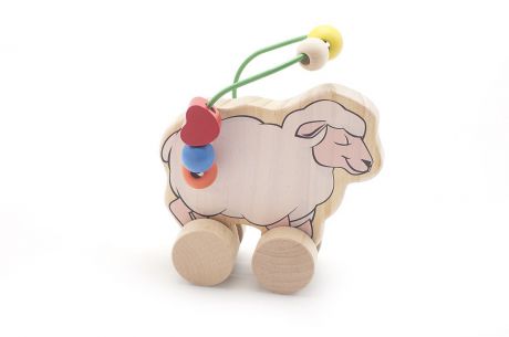Игрушка-серпантинка, каталка МДИ "Овца", Д366