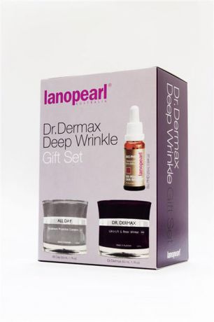 Lanopearl Сыворотка ночная для лица Dr.Dermax Deep Wrinkle Gift Set