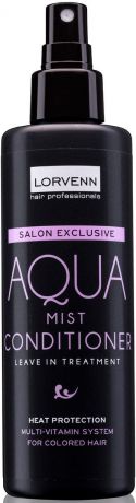 Кондиционирующая вода-спрей для волос Lorvenn Aqua Mist Conditioner, 200 мл