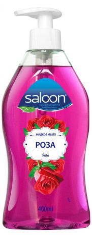 Салун жидкое мыло для рук Роза 400 мл