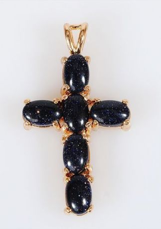 Подвеска/кулон бижутерный Lotus jewelry 77P-056bs, Ювелирный сплав, черный