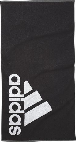 Полотенце для спорта и отдыха Adidas, DH2866, черный, 70 х 140 см