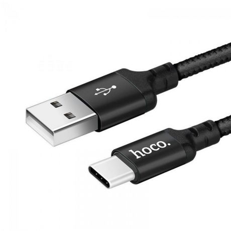 Кабель USB Hoco X14 Times speed Type-C, 1 м, черный