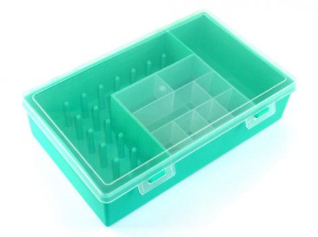 Органайзер для рукоделия PolymerBOX Органайзер для мелочей -швейных принадлежностей, бирюзовый