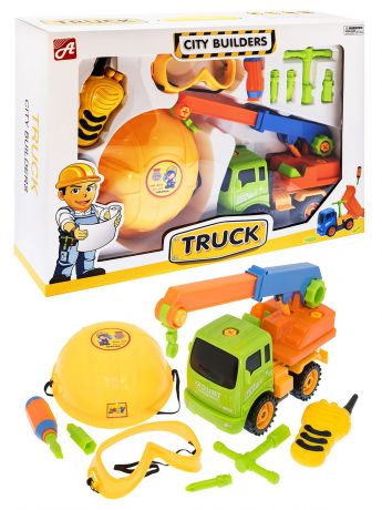 Сюжетно-ролевые игрушки Анданте UI-476066 желтый, оранжевый, голубой, зеленый